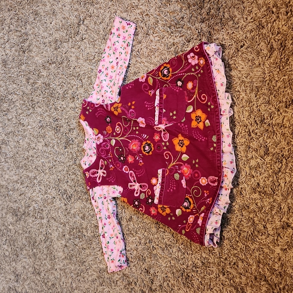 The Children's Place Corduroy Jumper and Long Sleeve Onesie